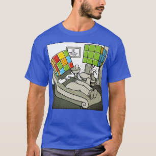 Kubrick Therapy Psychology by Tobe Fonseca T-Shirt