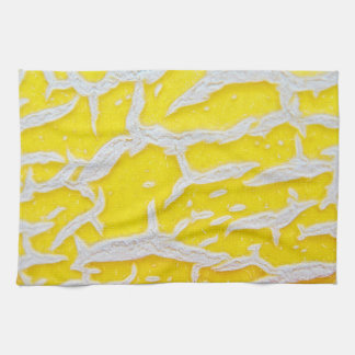 Küchentuch gelb-graues Melonenmuster Kitchen Towel