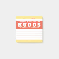 Kudos project management recognition award