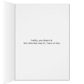 Kudos to you sarcastic card (Inside (Right))