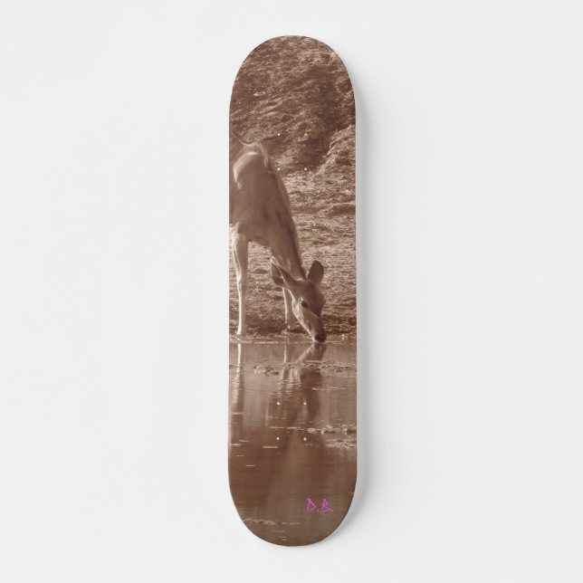 Kudu at water skateboard deck (Front)