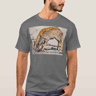 Kudu drinking Long T-Shirt