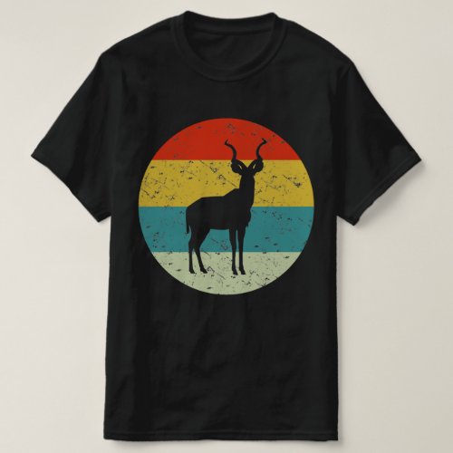 kudu retro vintage silhouette 70s T_Shirt