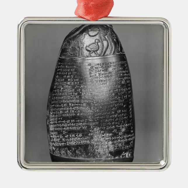 Kudurru Metal Ornament (Front)