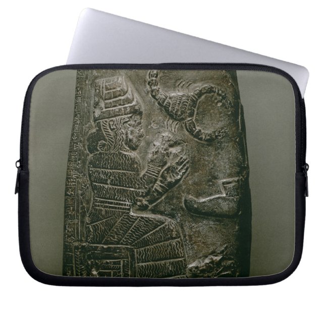 Kudurru of Nazimaruttash, King of Babylon, c.1328- Laptop Sleeve (Front)