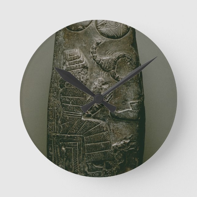 Kudurru of Nazimaruttash, King of Babylon, c.1328- Round Clock (Front)