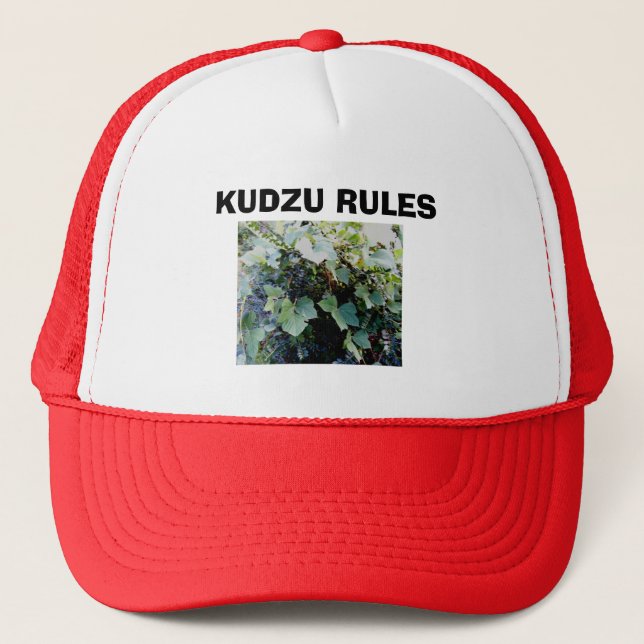 KUDZU RULES TRUCKER HAT (Front)