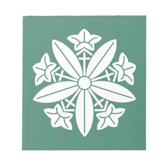 Kuga gentian wheel notepad (Front)