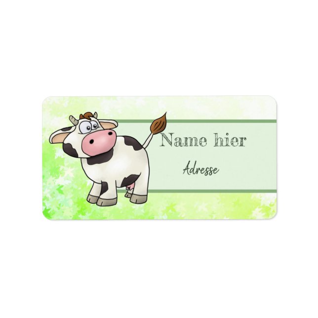 Kuh Label (Front)