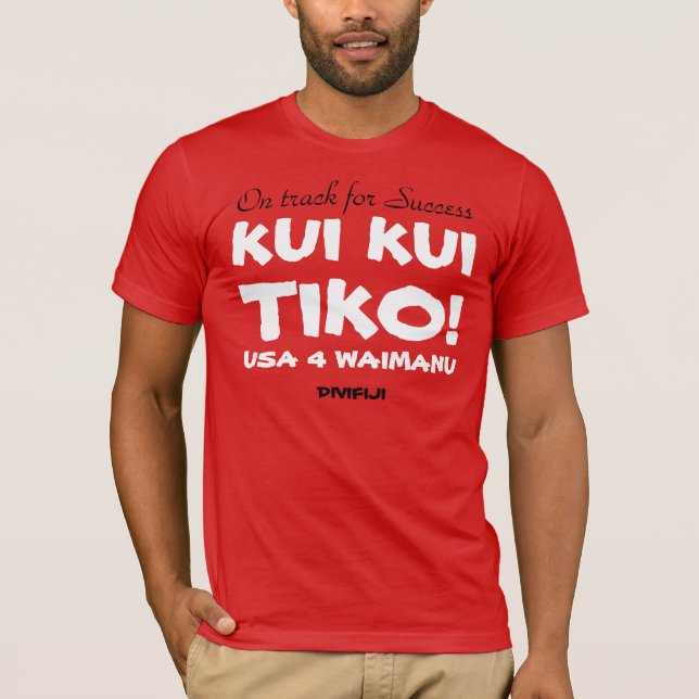 Kui Tiko Mens T-shirt (Front)