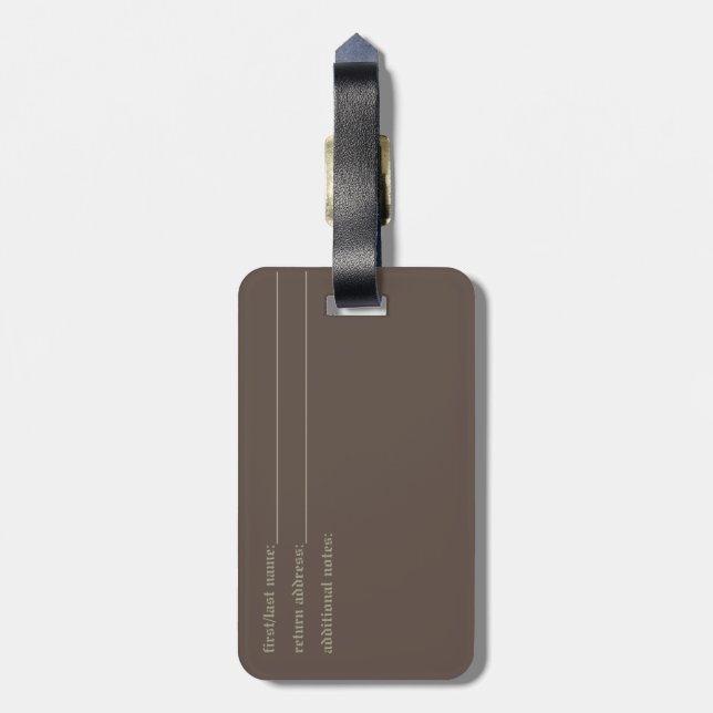 Kuiki Ulu Luggage Tag (Back Vertical)