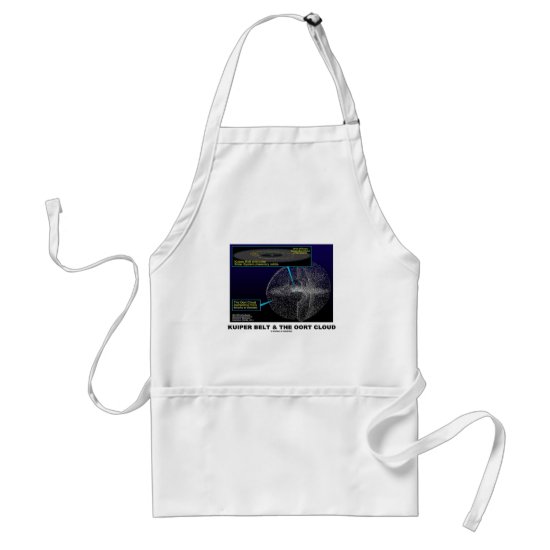 Kuiper Belt and The Oort Cloud (Astronomy) Adult Apron