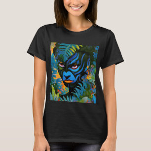 “Kuiráya” –  Painted Leaf - Women In Amazonia T-Shirt