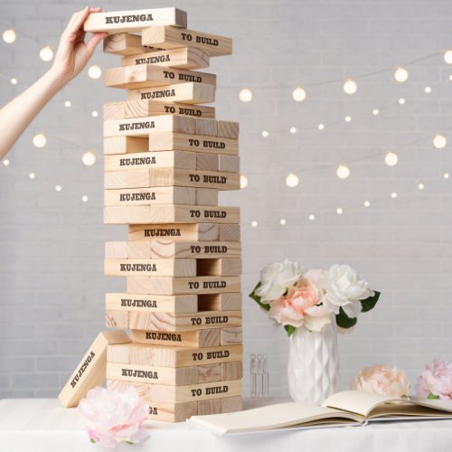 Kujenga To Build Topple Tower