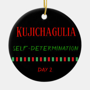 Kujichagulia - Kwanzaa Day 2 Ornament