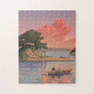 Kujukushima Shimabara By Kawase Hasui Jigsaw Puzzle