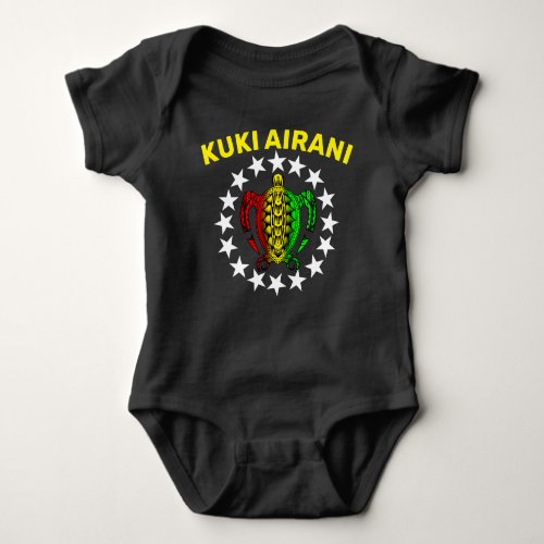 Kuki Airani Reggae baby bodysuit