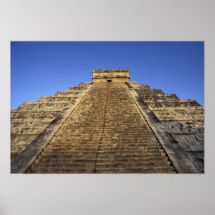 Kukulcan Temple or Castillo Castle) in 2 Poster