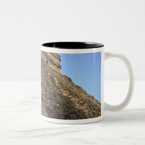 Kukulcan Temple or Castillo Castle in Two_Tone Coffee Mug