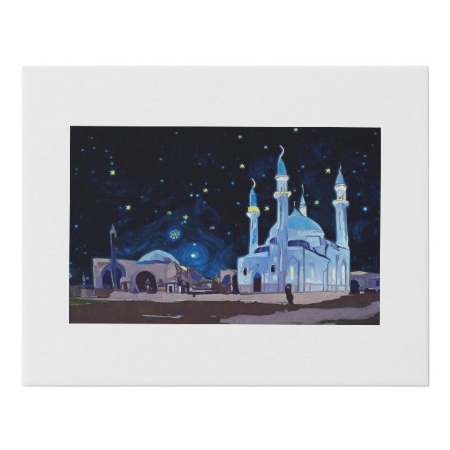 Kul Sharif Mosque, Kazan, Tatarstan on a Canvas (Front)