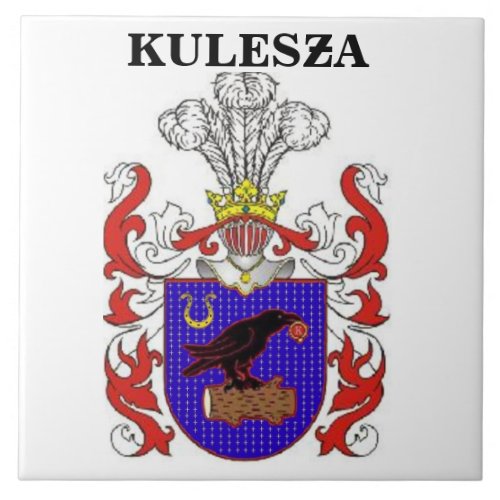 KULESZA FAMILY CREST TILE