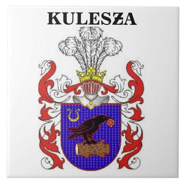 KULESZA FAMILY CREST TILE (Front)