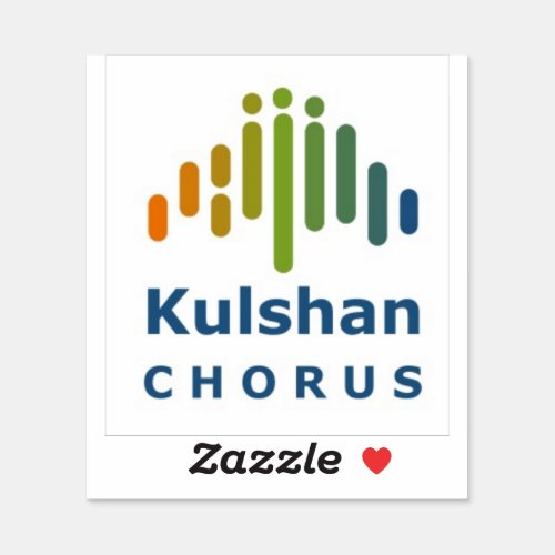 Kulshan Chorus 3x3 vinyl sticker
