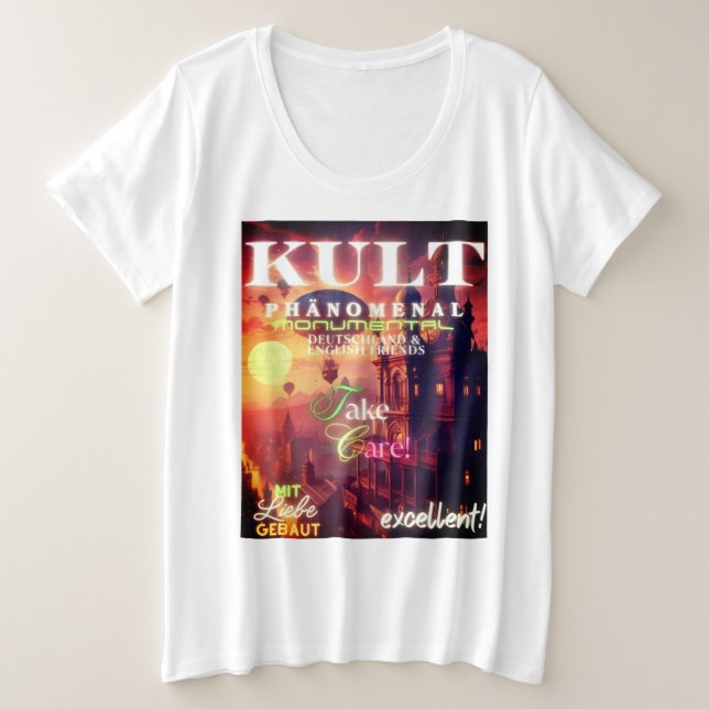 KULT PHÄNOMENAL MONUMENTAL PLUS SIZE T-Shirt (Design Front)