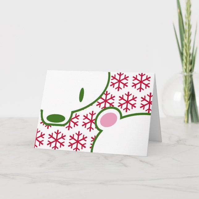 Kuma-chan Holiday Card (Front)