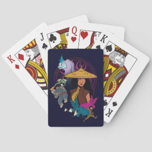 Kumandran Group Icon Badge Playing Cards
