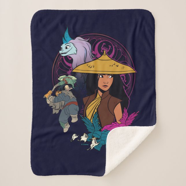 Kumandran Group Icon Badge Sherpa Blanket (Front)