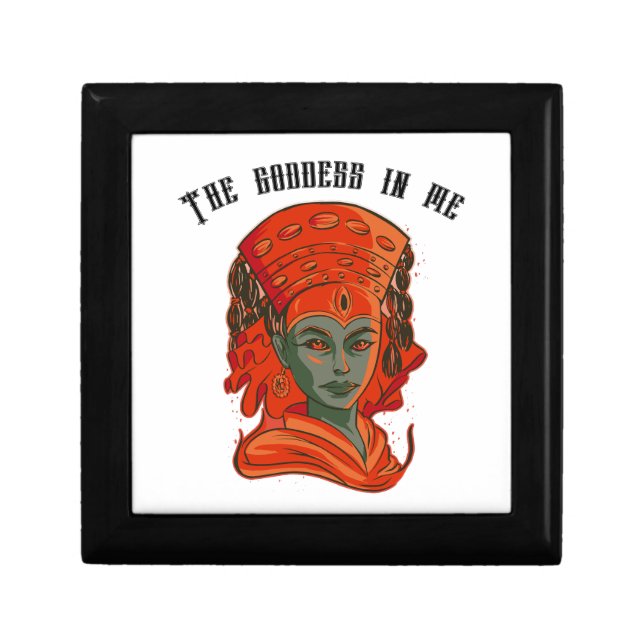 Kumari – Divine Feminine Goddess Art Gift Box (Front)