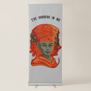 Kumari – Divine Feminine Goddess Art Retractable Banner