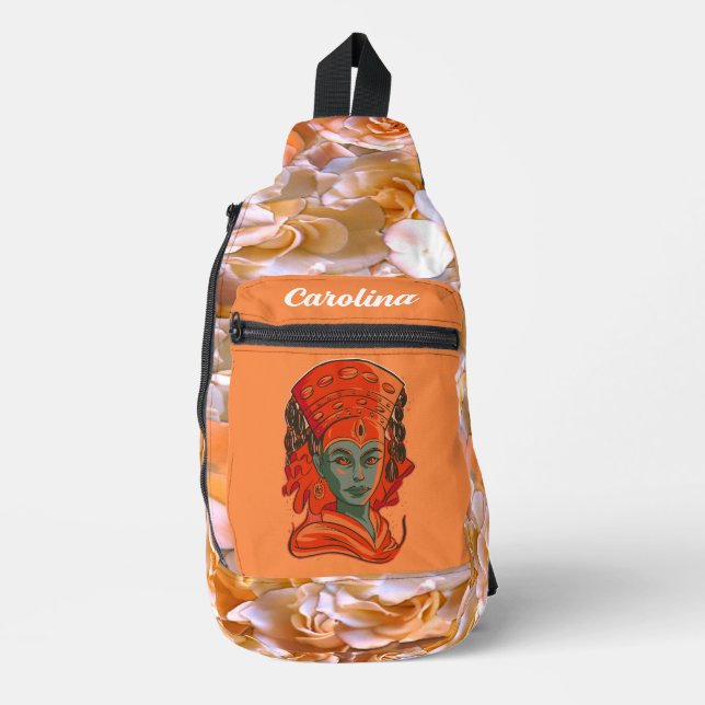 Kumari – Divine Feminine Goddess Art Sling Bag (Front)