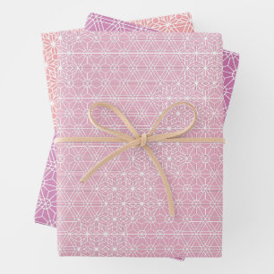 KUMIKO    Japanese Traditional Pattern Wrapping Paper Sheets