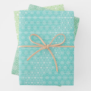 KUMIKO Japanese Traditional Pattern Wrapping Paper Sheets