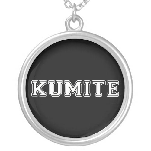 Kumite Silver Plated Necklace
