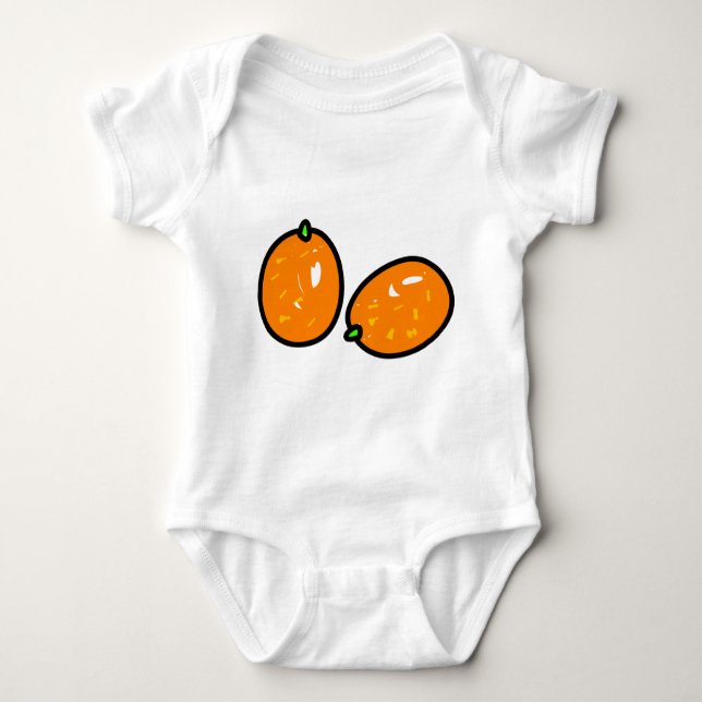 Kumquat Baby Bodysuit (Front)
