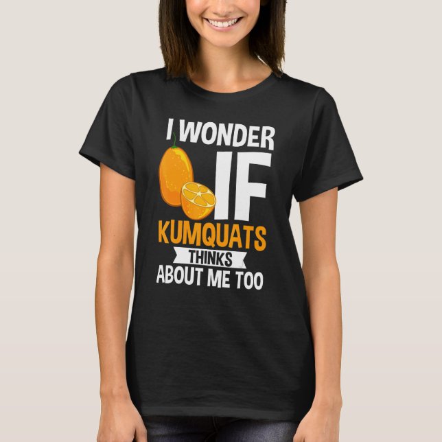 Kumquat Tree Fruit Recipes Orange Plant Marmalade  T-Shirt (Front)