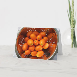 kumquats holiday card