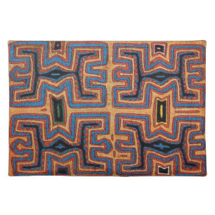 Kuna Indian Canoe Spirits Placemat