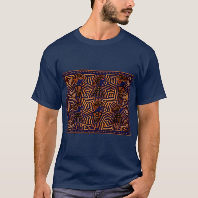 Kuna Indian Friends T-Shirt (Front)