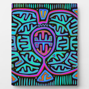 Kuna Indian Mariposa Plaque