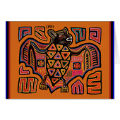 Kuna Indian Mola Bat (Front Horizontal)