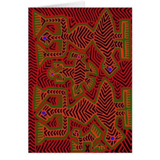 Kuna Indian Mola Spirits (Front)