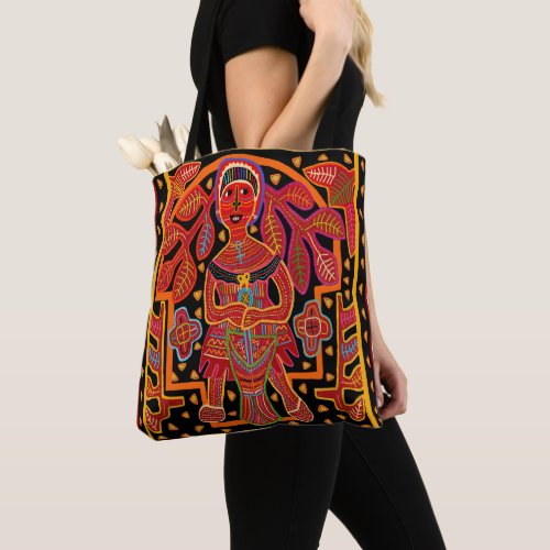 Kuna Indian Mujer Tote Bag
