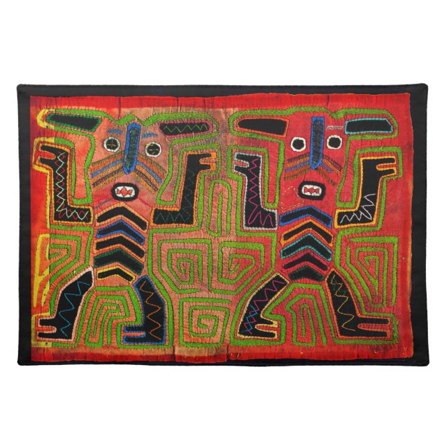 Kuna Indian Twin Spirits Placemat (Front)