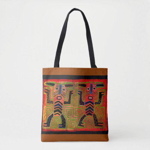 Kuna Indian Twin Spirits Tote Bag