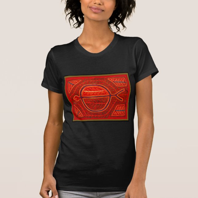 Kuna Mola Stingray T-Shirt (Front)