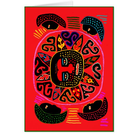 Kuna Tribal Del Sol Cards (Front)